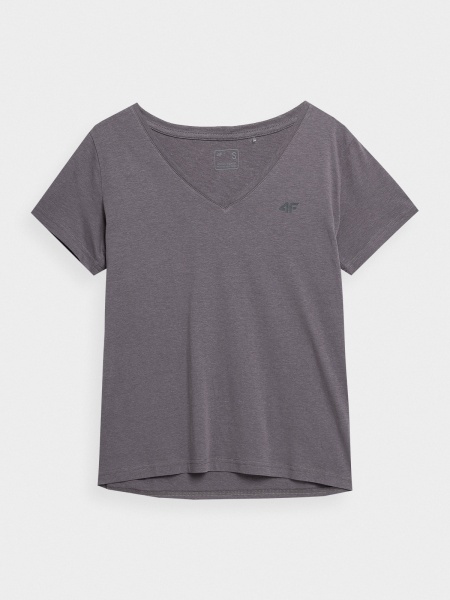 Футболка 4F 4FSS23TTSHF342-22S р.XS сірий