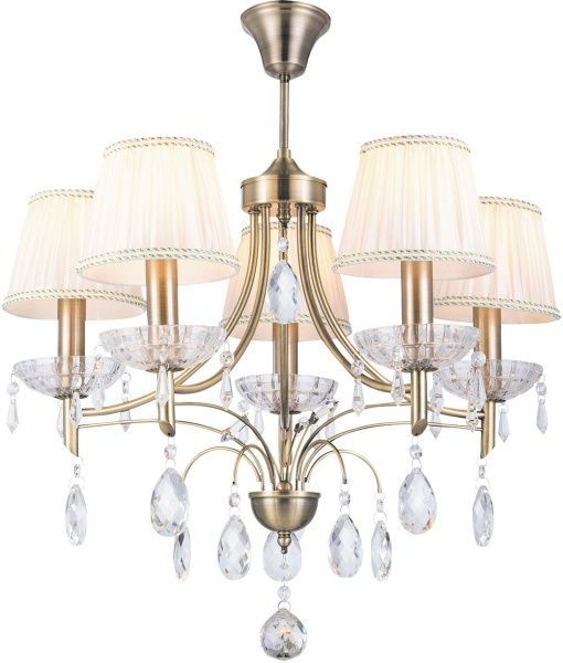 Люстра підвісна Rabalux Claudia 7279 5x40 Вт E14 бронза 