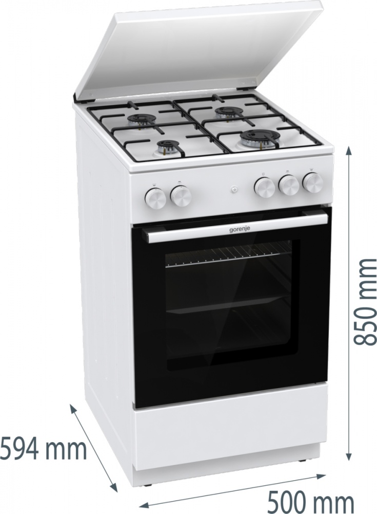 Плита газовая Gorenje GG5A14WJ