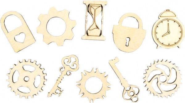 Минизаготовки Mеханизмы 10 шт Rosa Talent 