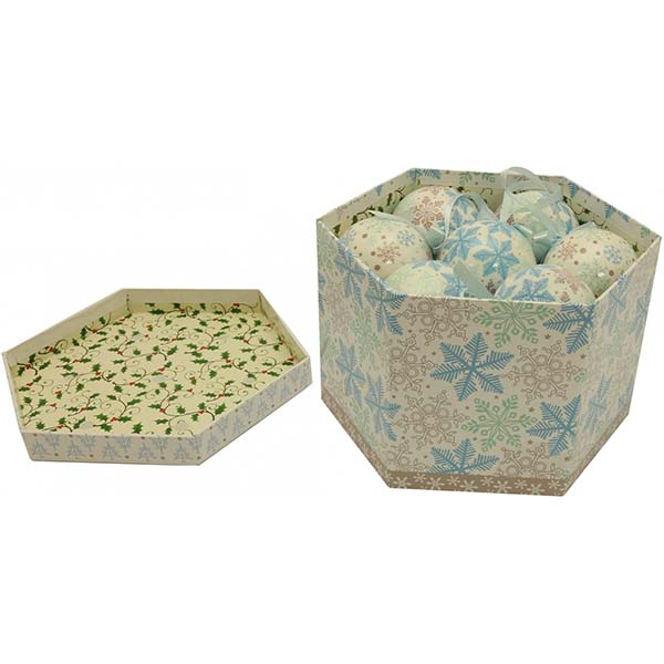 Набор новогодних украшений 299-75035C/S-14 14 шт