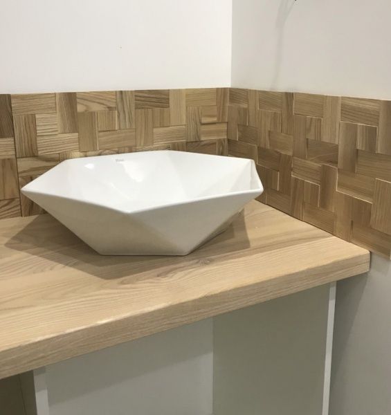 Декоративная панель деревянная Мозаика Enfasi Дуб Натур 270х270 мм