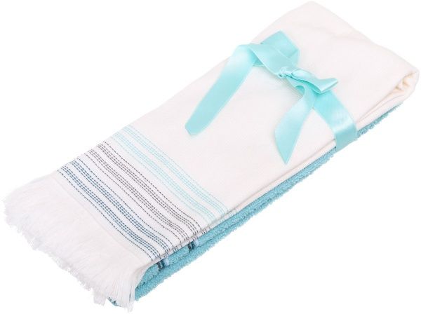 Набір рушників кухонних Aurora 2 шт. 40x60 см La Nuit блакитний 