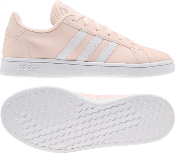 Кроссовки Adidas GRAND COURT BASE FW0809 р.UK 5 розовый