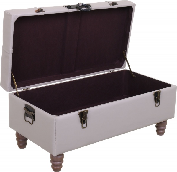 Скриня-пуф Summer коричневий 71,5х37х36,5 см 