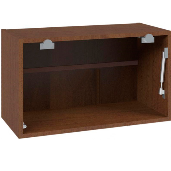 Шафа верхня під витяжку МС Дуб родос Вм 60/36/30 модифікована горіх лісовий рамковий Грейд