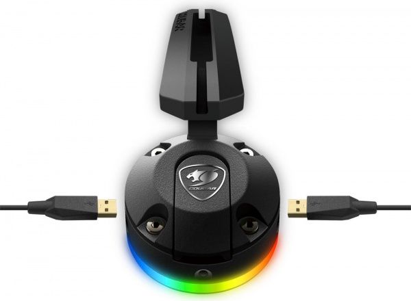 Тримач для кабелю Cougar + USB Hub + RGB lighting (Bunker RGB)