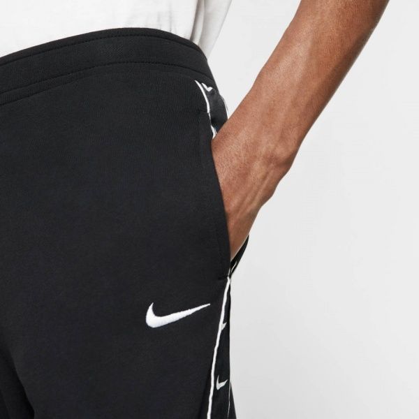 Брюки Nike M NSW SWOOSH FLC PANT FT CV1031-010 р. L черный