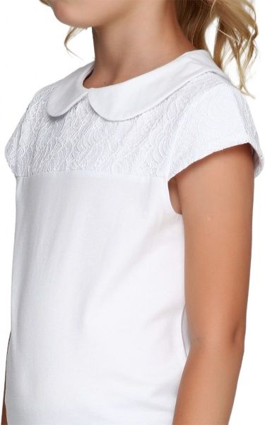 Дитяча футболка Vidoli G-18579S р.152 білий 