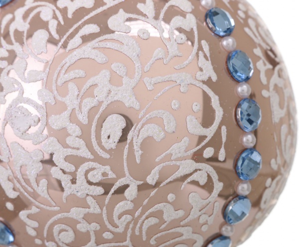 Шар новогодний Элит d 100 мм в ассортименте