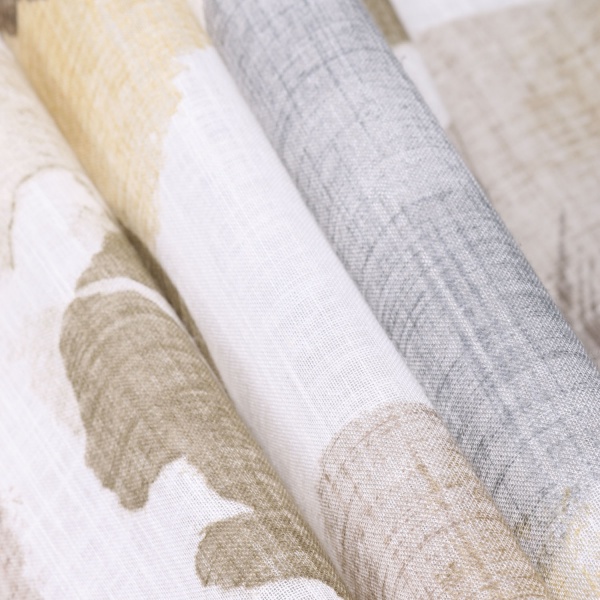 Штора Кофейные цветы 290х270 см Прованс