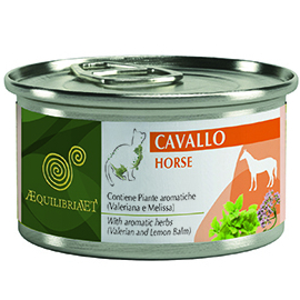 Консерва для взрослых кошек с чувствительным пищеварением Marpet Мясо конины