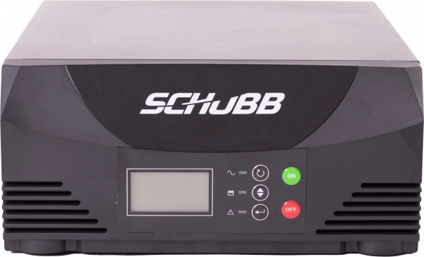 Джерело безперебійного живлення Schubb 600 Вт із зарядним пристроєм 10А