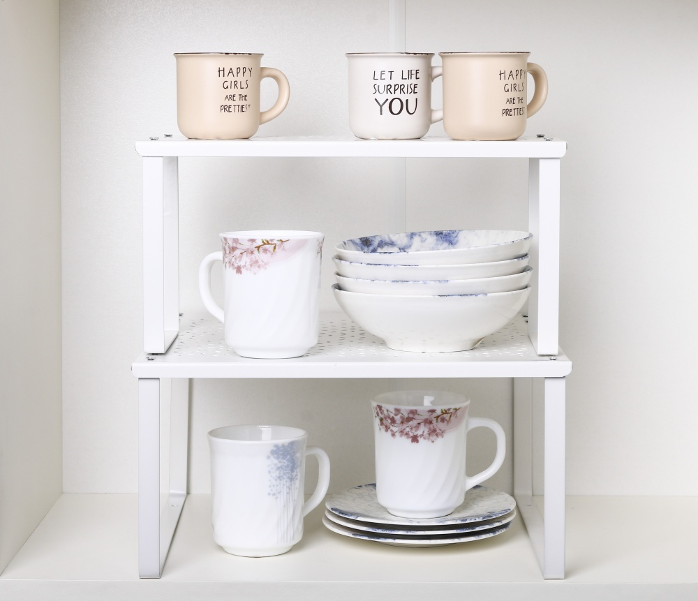 Полиця Flamberg Big 315х280х155 мм настільна біла