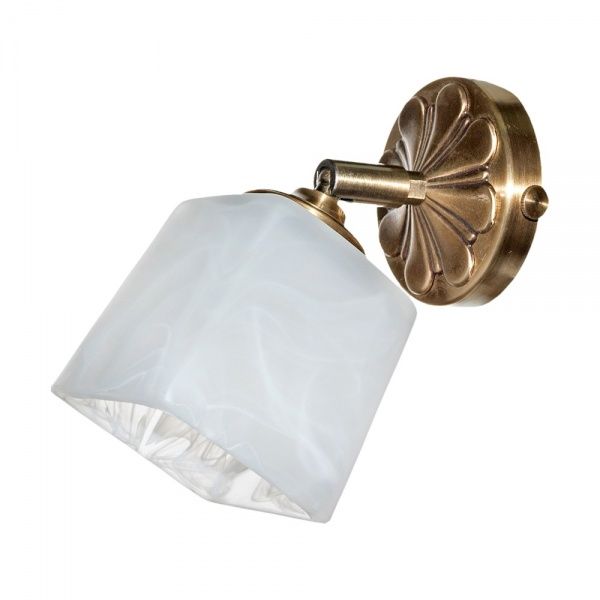 Бра Фабрика Світла Куб НББ 82-1х60-013 1x60 Вт E14 золотой 