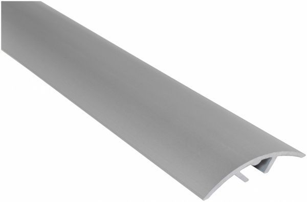 Поріжок алюмінієвий сходовий анодований Olvis приховане кріплення 30x900 мм срібло 