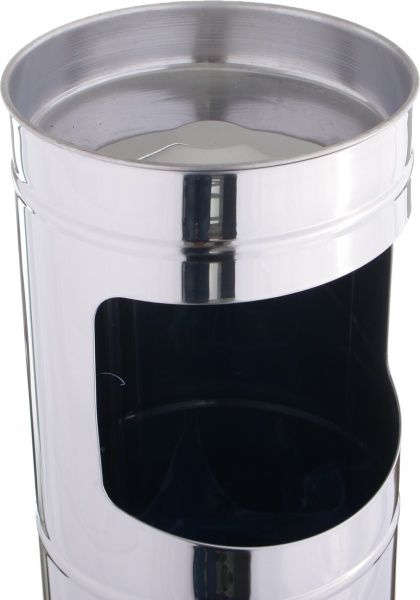 Урна попільниця нержавіюча сталь 498