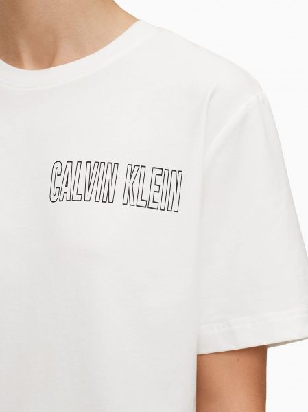 Футболка Calvin Klein Performance CROPPED SHORT SLEEVE T-SHIRT 00GWS0K165-100 M білий