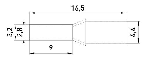 Наконечник втулковий E.NEXT e.terminal.stand.e4009.green ізольований 4 кв.мм 100 шт. зелений 