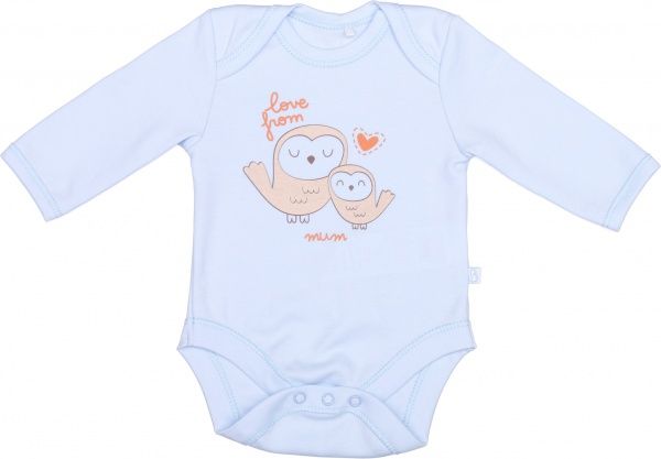 Боди унисекс Bembi БД58а р.68 голубой 