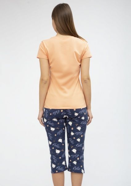 Пижама женская Roksana Hello Barney 782/12004 р. XXL оранжевый 