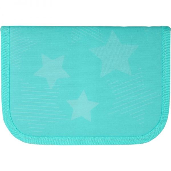 Пенал школьный без наполнения 622 Super star 47296 KITE бирюзовый