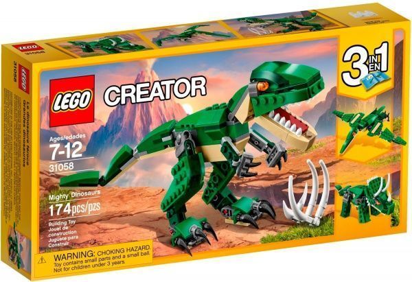 Конструктор LEGO Creator Могучие динозавры 31058