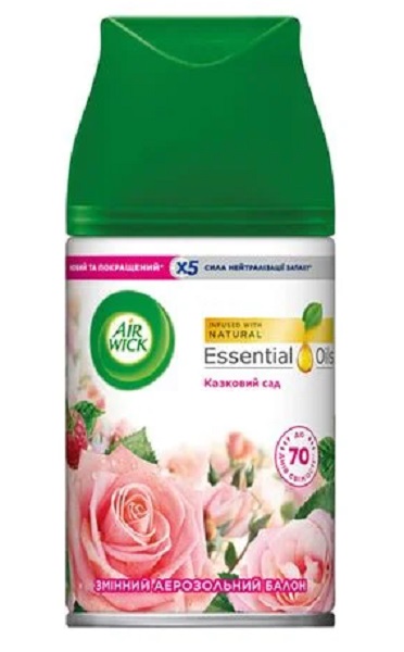 Змінний балон для автоматичного освіжувача повітря Air Wick Life scents Казковий сад 250 мл