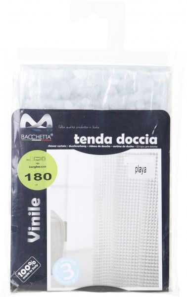 Штора для душа Bacchetta Playa Trasparente 50