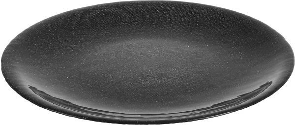 Блюдо Seta 33 см чорне Decor Cam 