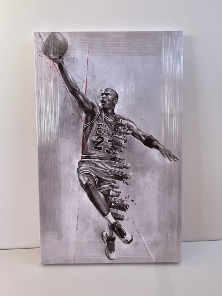 Репродукция Майкл Джордан. Баскетбол 50x80 см Арт Фемелі 