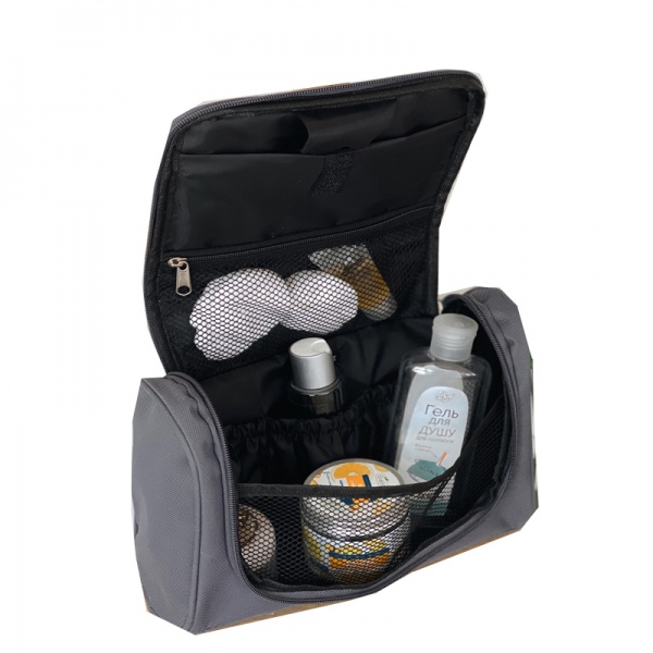 Органайзер Organize дорожный с крючком 25х18х10 cм серый 