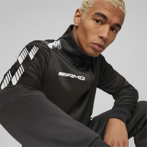 Джемпер Puma MAPF1 MT7 TRACK JACKET PUMA BLACK 53845701 р.M чорний
