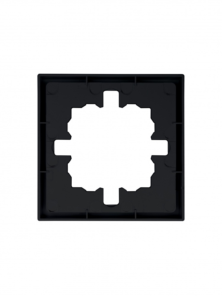 Рамка одномісна HausMark Juna універсальна чорний