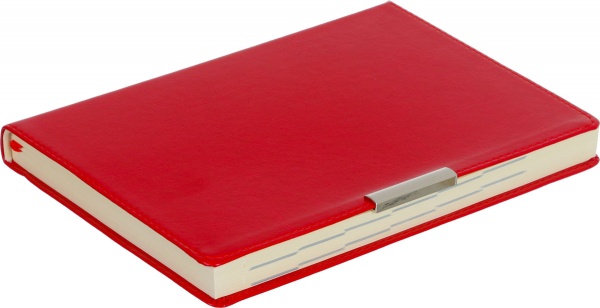 Щоденник датований червоний лінія Buromax Salerno A5 2019