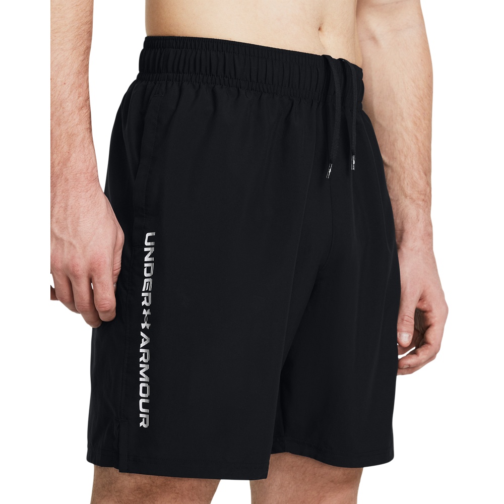 Шорти Under Armour Tech Woven Wordmark Short 1383356-001 р. XL чорний