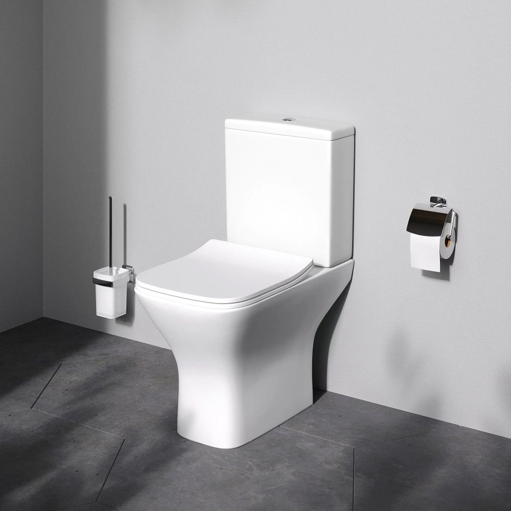 Унитаз-компакт AM.PM без ободка з сидением микролифт