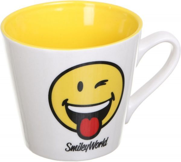 Чашка Smile 250 мл біла Smileyworld