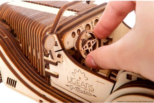 3D-конструктор Ukrainian Gears Родстер VM-01