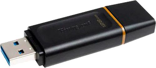 Флеш-пам'ять USB Kingston DataTraveler Exodia Black/yellow 128 ГБ USB 3.2 (DTX/128GB) 