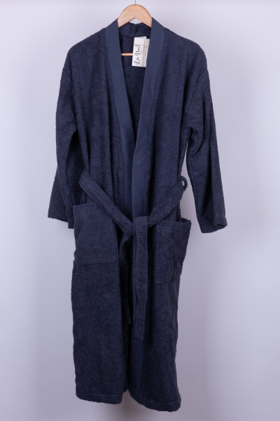 Халат махровый La Nuit Rice Gray р. XL серый 