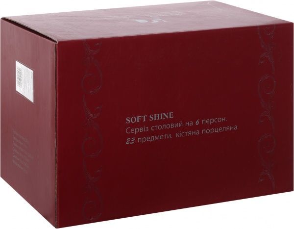 Сервіз столовий Soft Shine 23 предмети на 6 персон Fiora