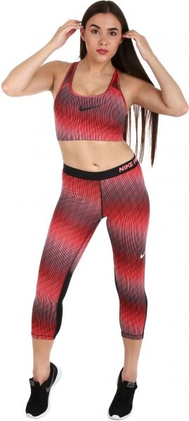 Бра Nike Pro Classic Swsh Stair Step 864968-852 L помаранчевий