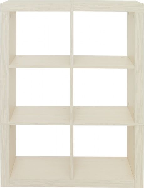 Шкаф-тумба Inteo Кубус МИКС 2х3 (3D HDF) 792x1146x290 мм вудлайн кремовый 