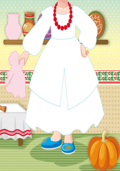 Раскраска «Одягни ляльку. Україночка» 978-966-748-266-4