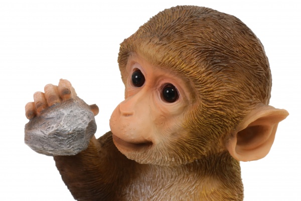 Фигура садовая Обезьянка 16x16x24 см MG3117900