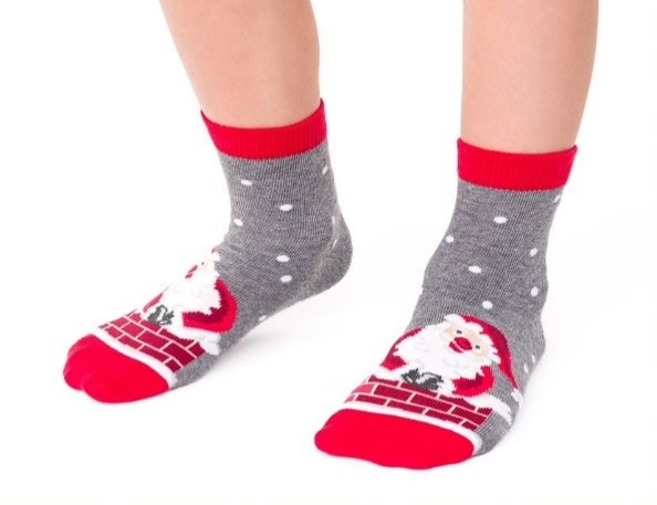 Носки детские унисекс Steven 014 26-28 017 р. 26-28 серый меланж 