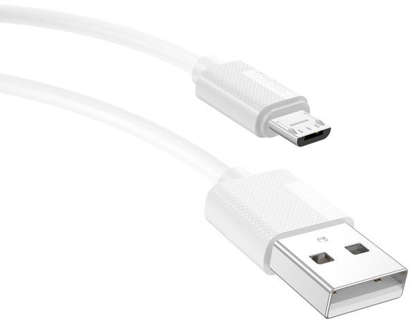 Кабель T-PHOX USB – microUSB 1.2 м білий (T-M801 white) Nets 