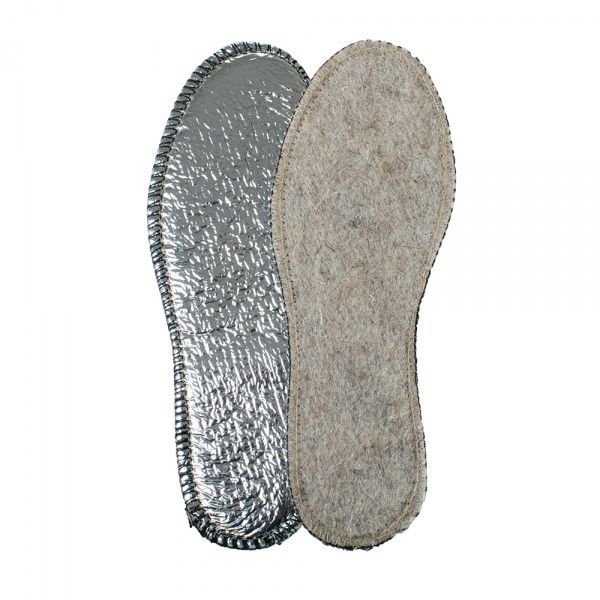 Стельки для обуви детские Україна фольга р.25 серый 