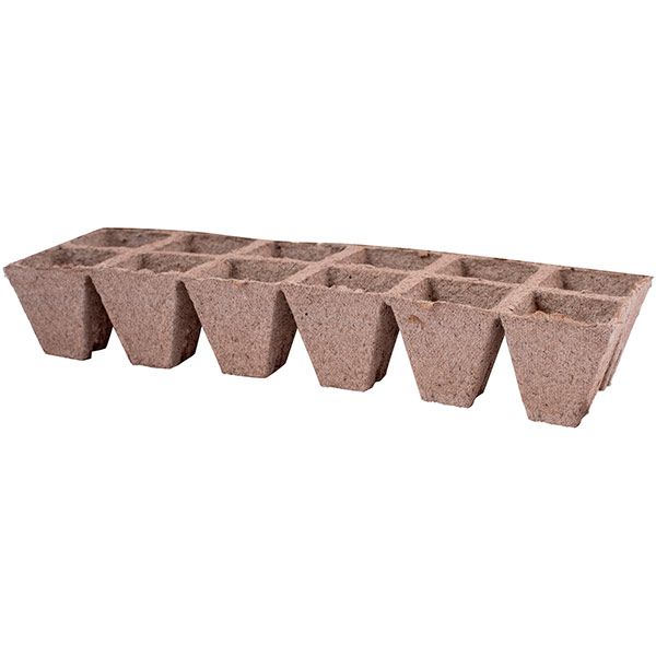 Торфяной горшок Rich Land сплошной 12 шт.